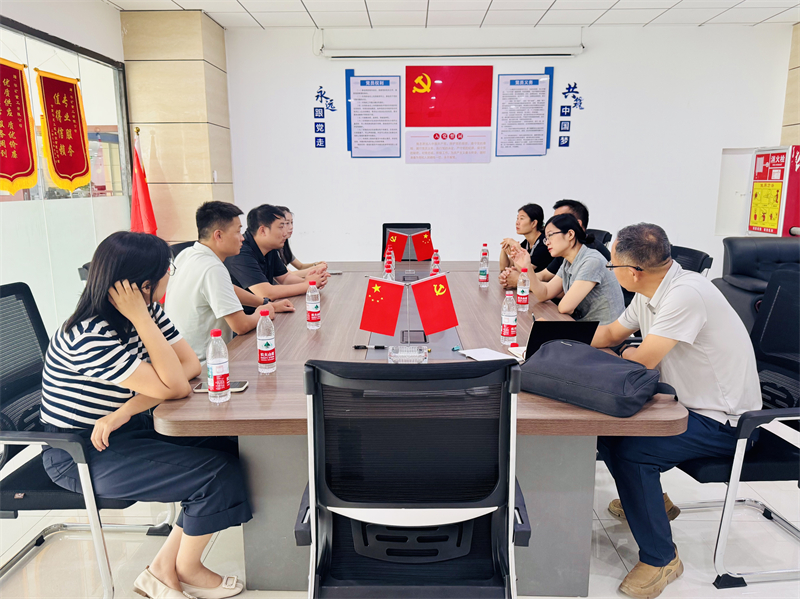 热烈欢迎任城区总工会领导一行莅临华矿集团调研指导